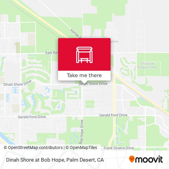 How To Get To Dinah Shore At Bob Hope In Rancho Mirage By Bus