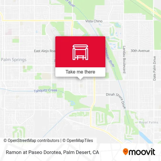 Ramon at Paseo Dorotea map