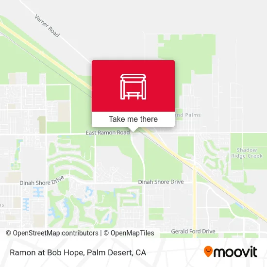 Ramon at Bob Hope map