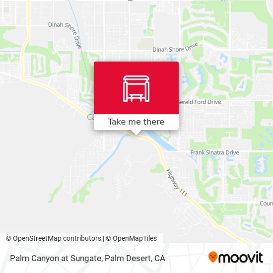 Mapa de Palm Canyon at Sungate