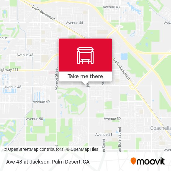 Ave 48 at Jackson map