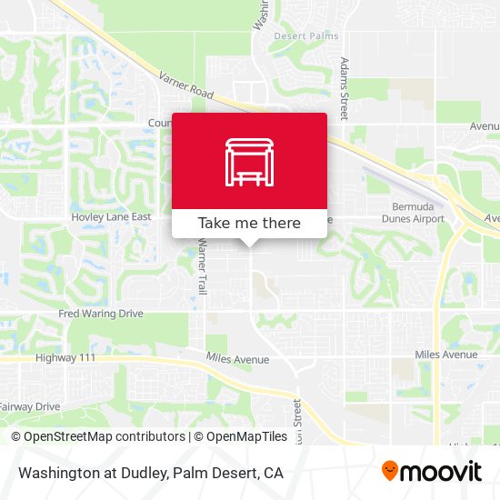 Washington at Dudley map