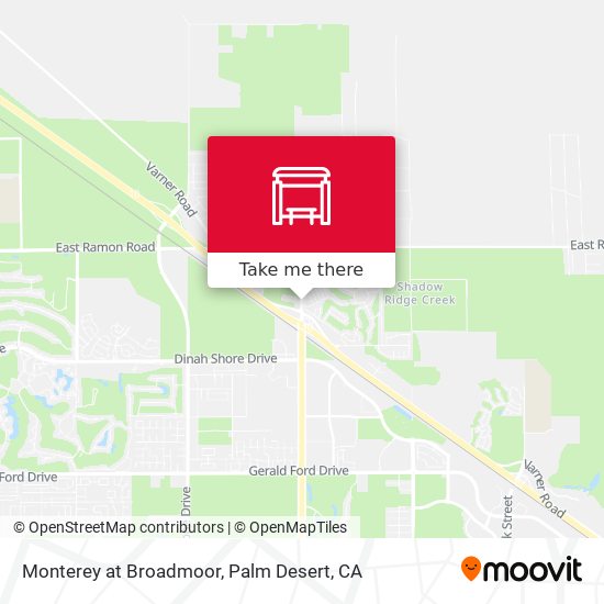 Monterey at Broadmoor map