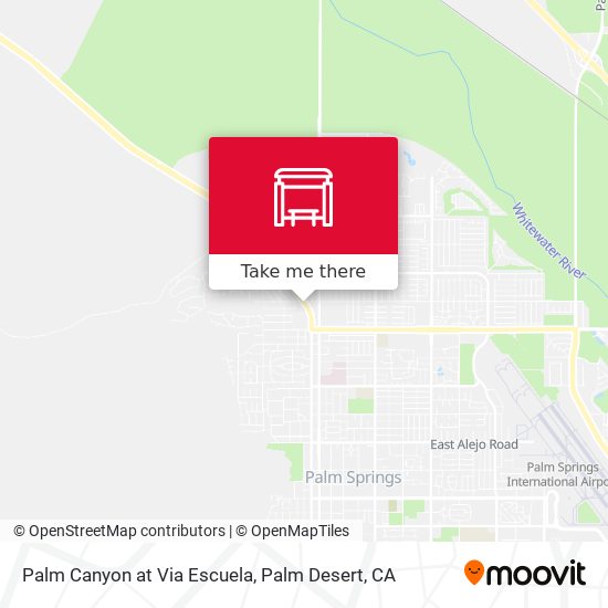 Mapa de Palm Canyon at Via Escuela