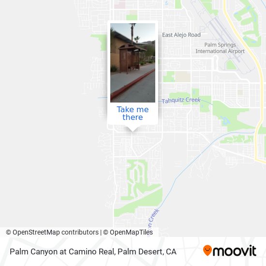 Mapa de Palm Canyon at Camino Real
