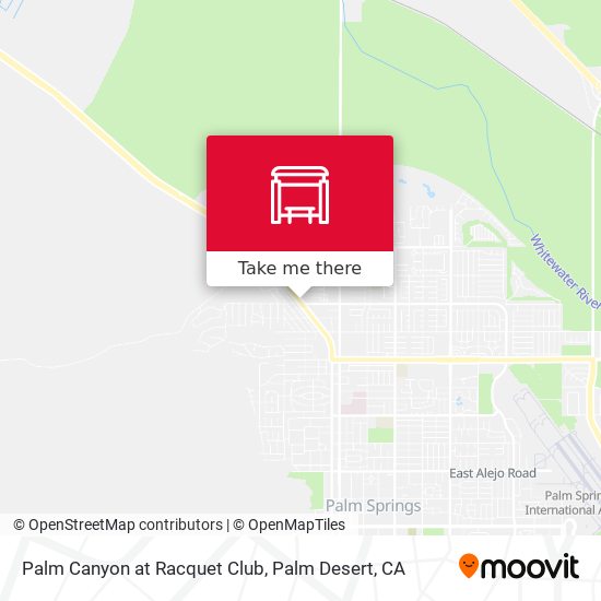 Mapa de Palm Canyon at Racquet Club