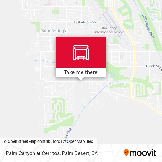 Palm Canyon at Cerritos map