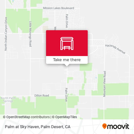 Palm at Sky Haven map