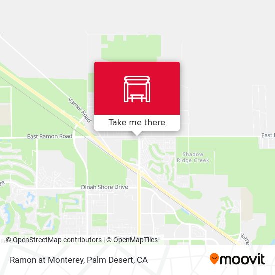 Mapa de Ramon at Monterey