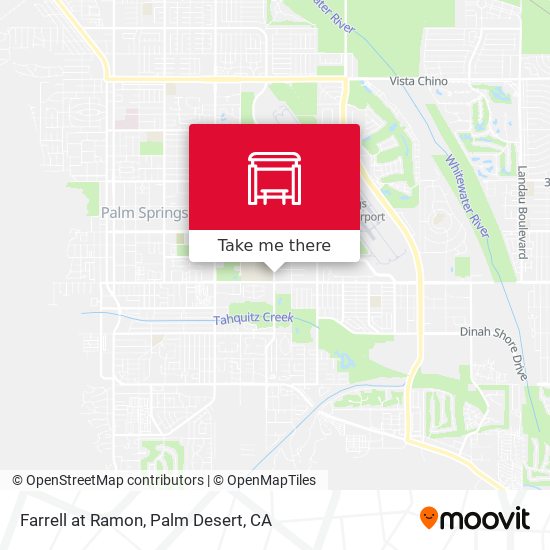 Farrell at Ramon map