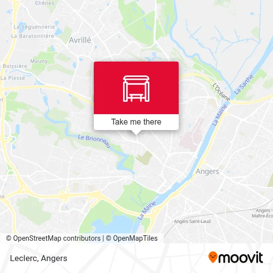 Mapa Leclerc
