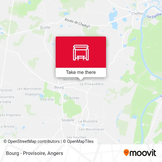 Bourg - Provisoire map