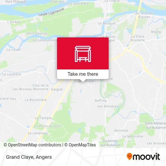 Grand Claye map