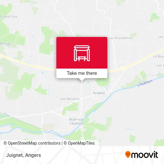 Juignet map