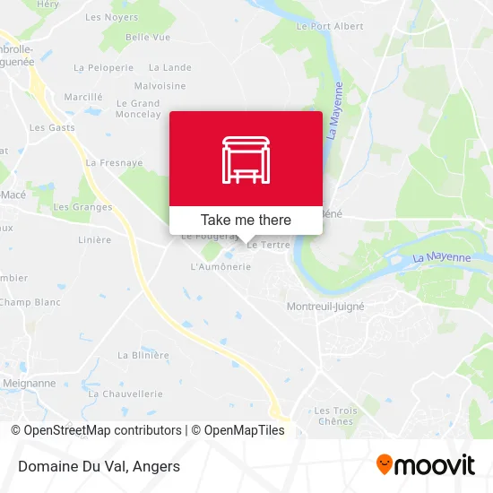 Domaine Du Val map
