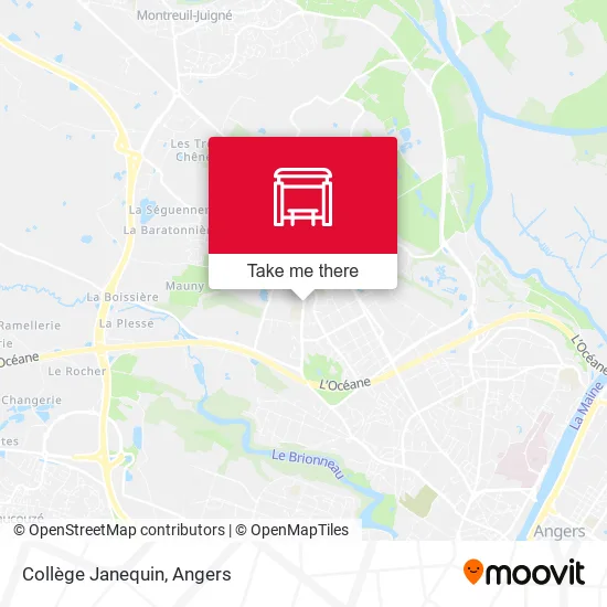 Collège Janequin map