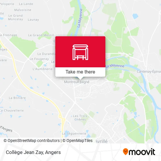 Collège Jean Zay map