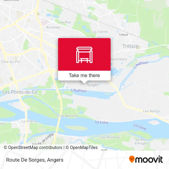 Route De Sorges map