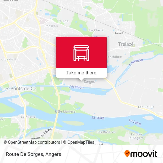 Route De Sorges map