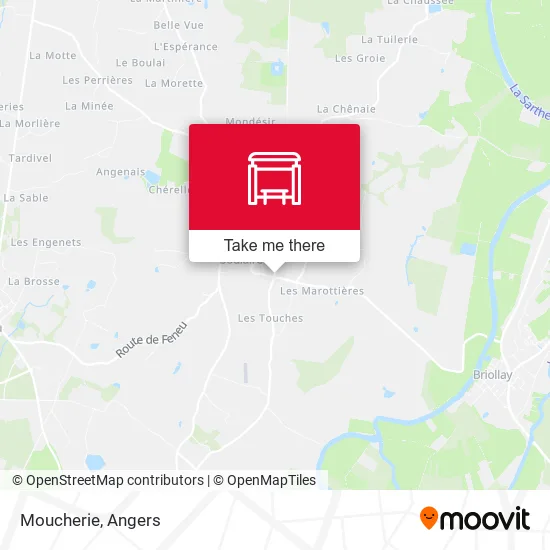 Moucherie map