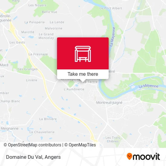Domaine Du Val map