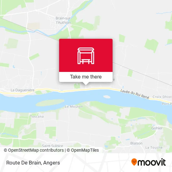 Route De Brain map