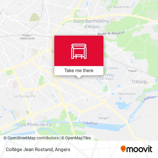 Collège Jean Rostand map