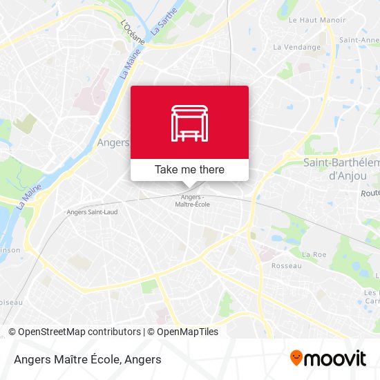 Angers Maître École map