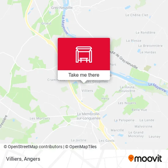Villiers map