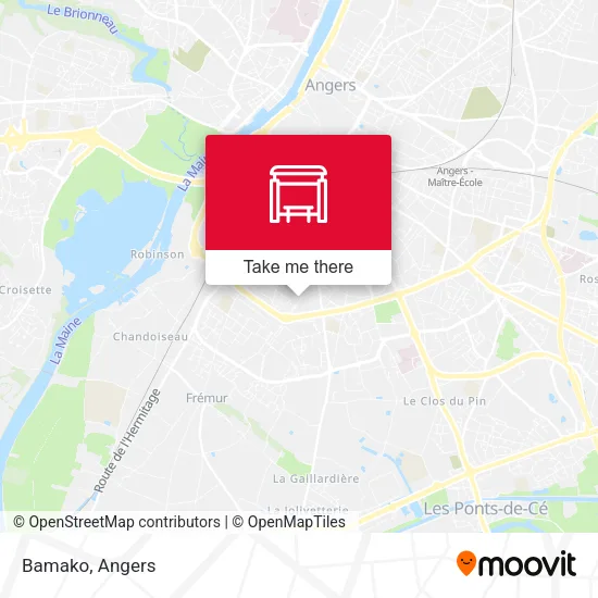 Bamako map