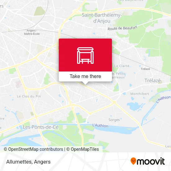 Allumettes map