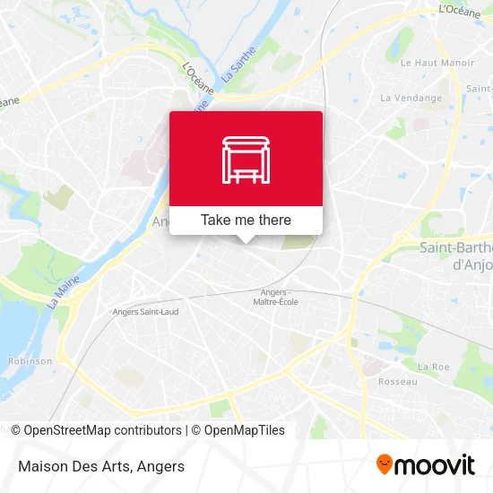 Maison Des Arts map