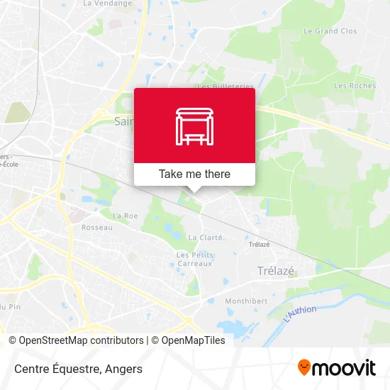 Centre Équestre map