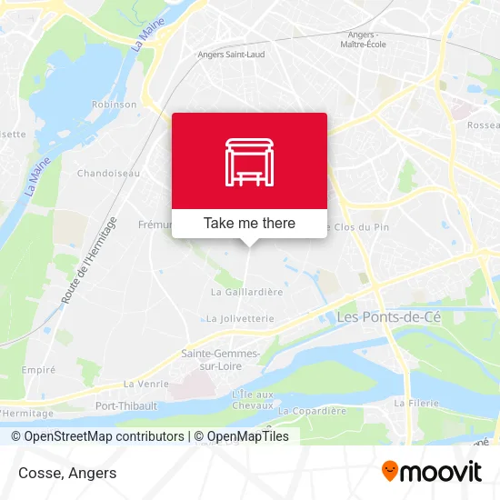 Cosse map