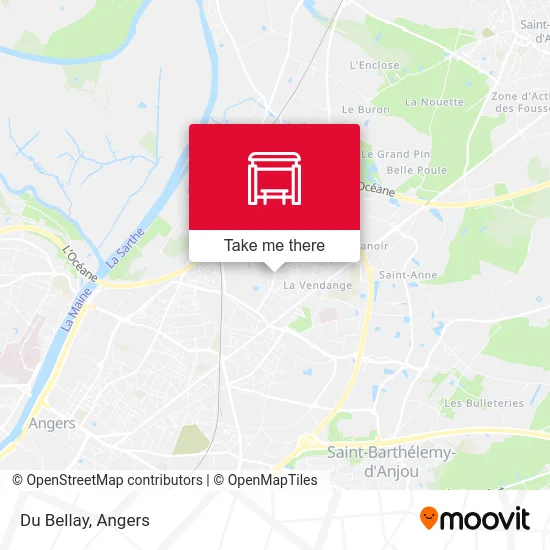 Du Bellay map