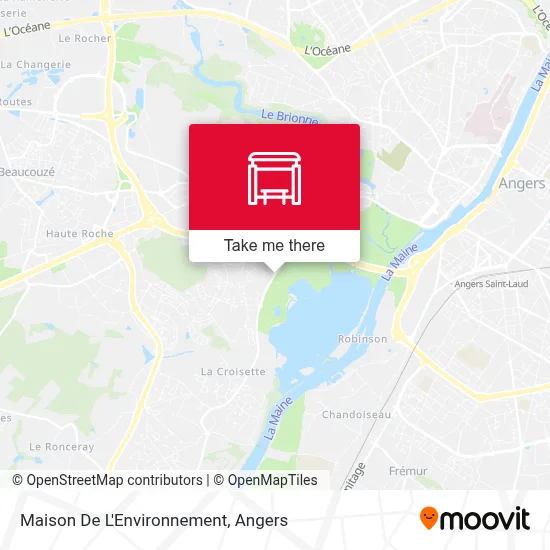 Maison De L'Environnement map