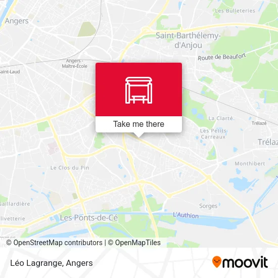 Léo Lagrange map