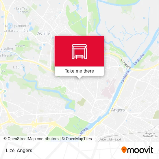 Lizé map