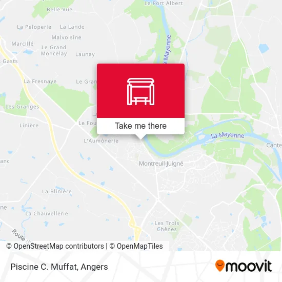 Piscine C. Muffat map