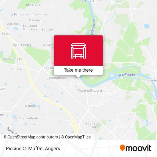 Piscine C. Muffat map