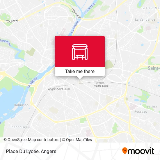 Place Du Lycée map