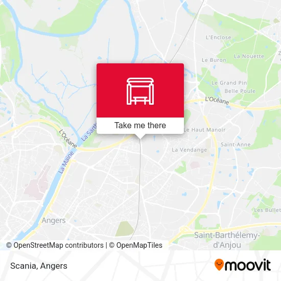Scania map