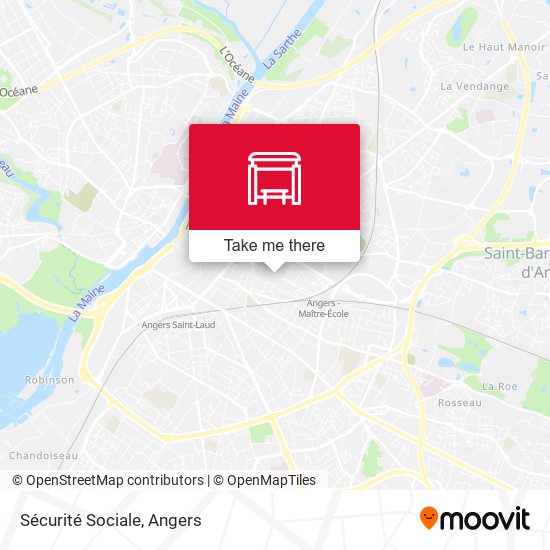Sécurité Sociale map