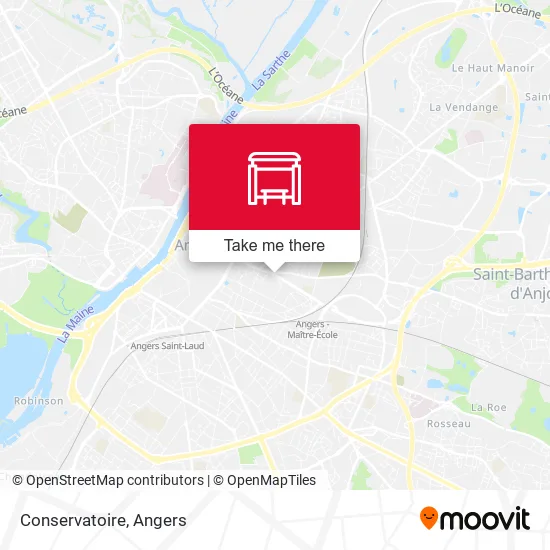 Conservatoire map