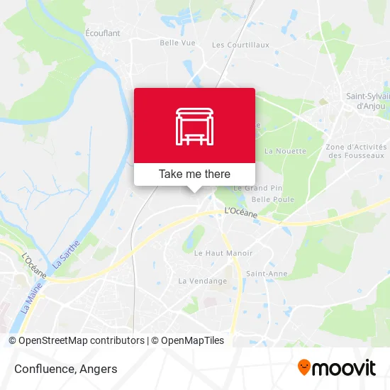 Confluence map