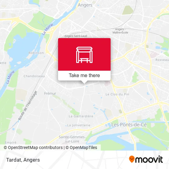Tardat map