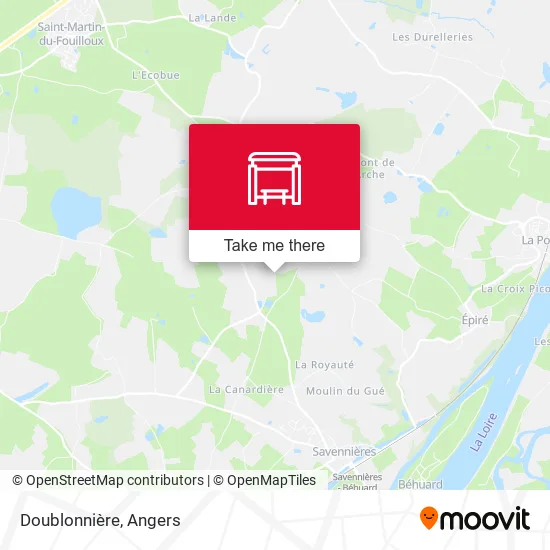 Doublonnière map