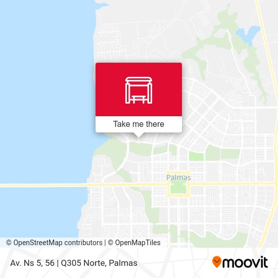 Mapa Av. Ns 5, 56 | Q305 Norte