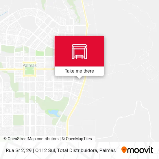 Rua Sr 2, 29 | Q112 Sul, Total Distribuidora map