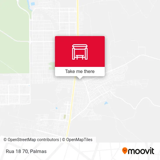 Rua 18 70 map